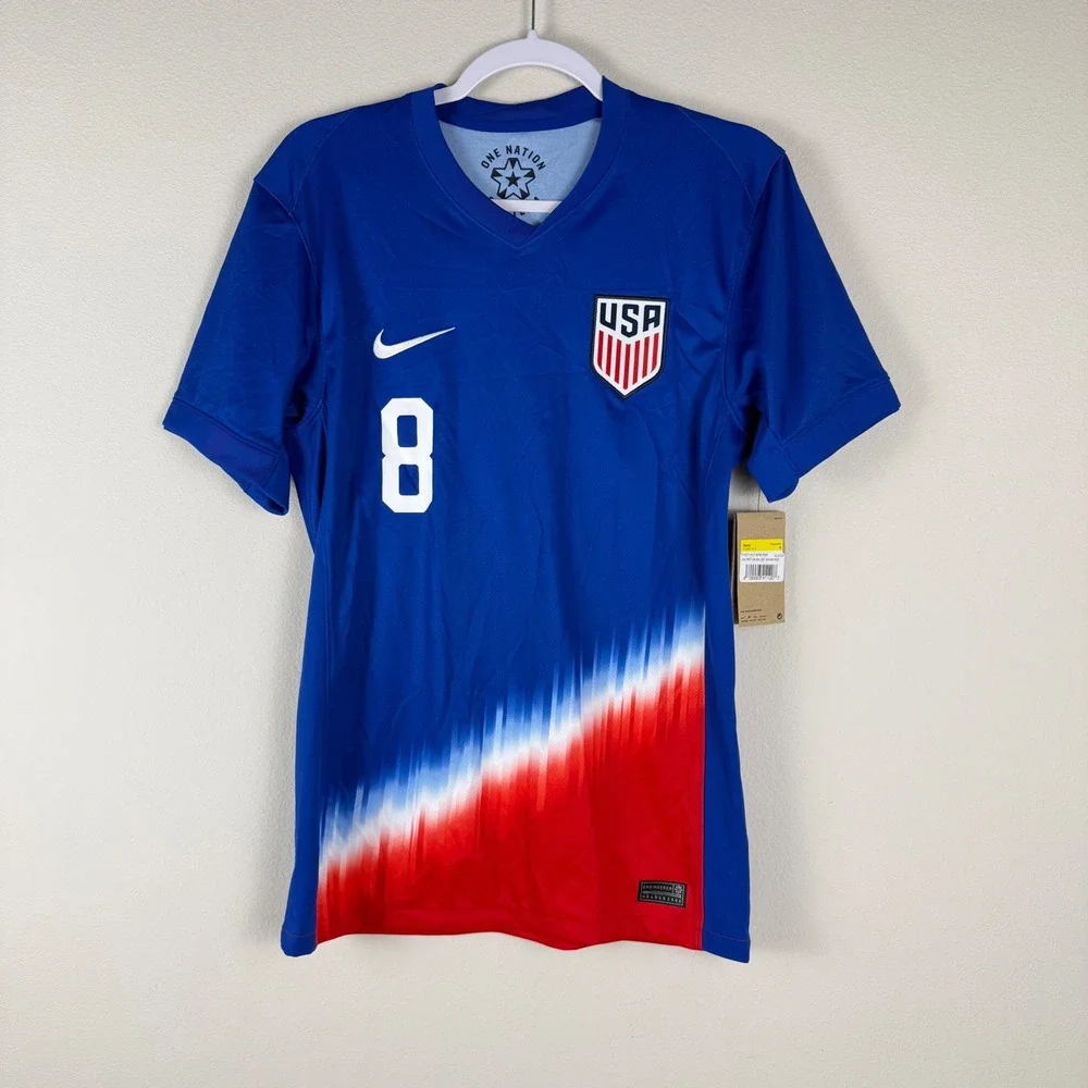 Nike Weston McKennie #8 USMNT Jersey Stadium Away Soccer USA Mens Small NWT $140